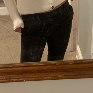 Black/brown pants